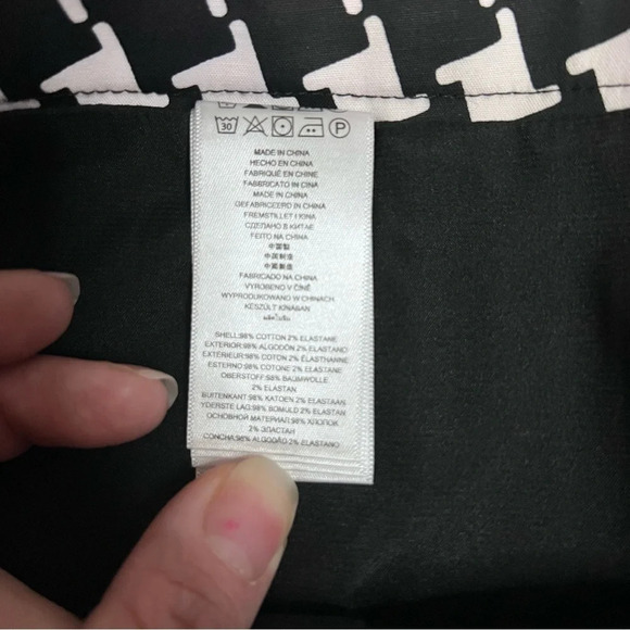 Michael Michael Kors Mixed Geometric Black and White Skirt, Women’s Size 14 - Picture 3 of 7